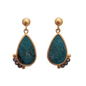 Turquoise Stone Earring