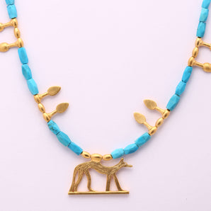 Fox Motif Necklace