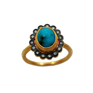 Turquoise Stone Ring