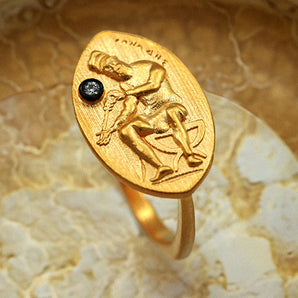 Athenades Motif Ring