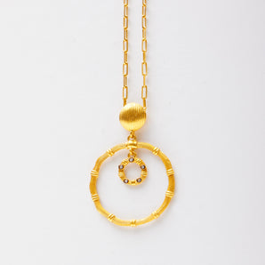 Ra's Earrings Motif Necklace