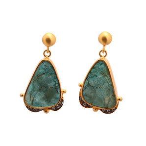 Turquoise Stone Earring